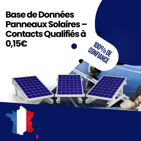 Base de Données Panneaux Solaires