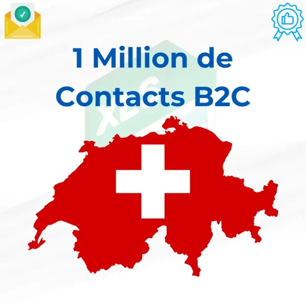Base de Données Switzerland Brute – 1 Million de Contacts B2C