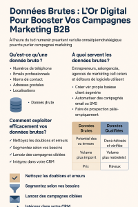 donnees brute , By lead pro